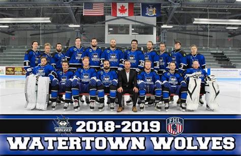 Watertown wolves - Join us this Sunday, December 3rd, as the Wolves take on the Motor City Rockers. Stick around after the game to bid on our black "North Country" jerseys. 7:05pm puck drop.